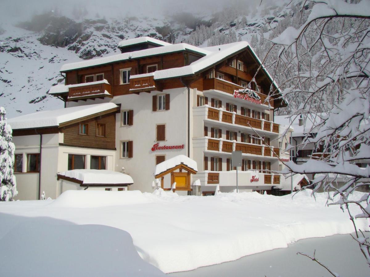 Hotel Portjengrat Saas-Almagell Exterior photo